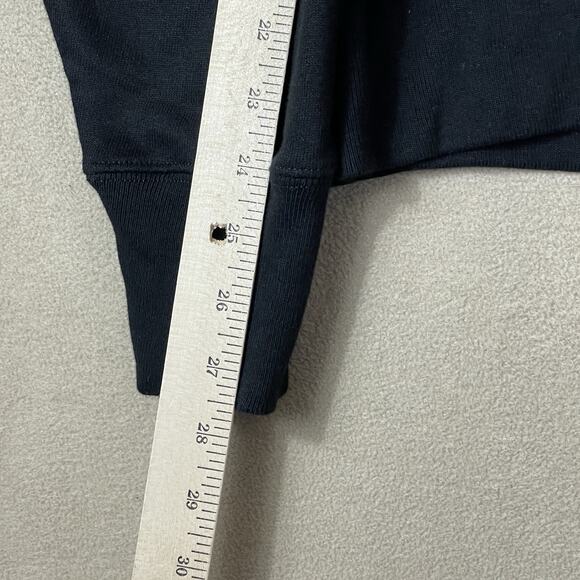 Champion Hoodie Mens XL Black Captain Morgan Print Long Sleeve Reverse Weave - Picture 5 of 10